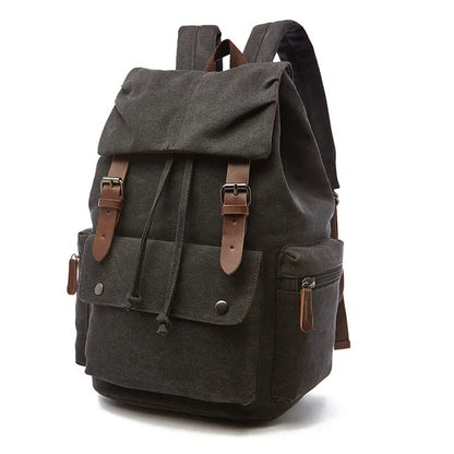 vintage Canvas Laptop Backpack For Men Women School Mochila Feminina Fashion Anti-Theft Women Travel Backpacks School Backpack