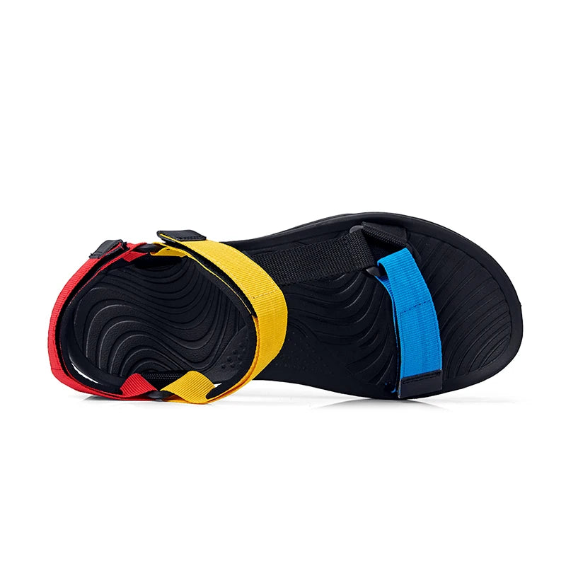new men sandals non-slip summer flip flops high quality outdoor beach slippers casual shoes cheap men's shoes water shoes