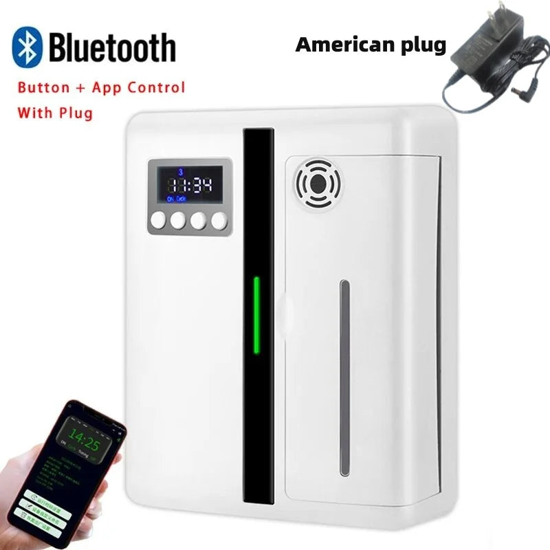 wall-mounted diffuser hotel perfume hall indoor aromatherapy machine intelligent bluetooth automatic perfume spray machine home