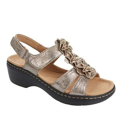 Summer Sandals WomenPlatform Orthopedics Shoes Retro Rome Casual Comfortable Peep Toe Sandalias De Mujer