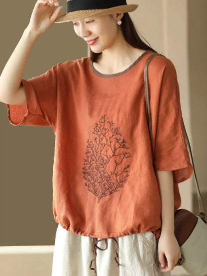 Women's T-shirt Plain Summer Outfit Short Sleeve Graphic Cotton Top Female Korean Reviews Many Clothes Japanese Vintage Fashion