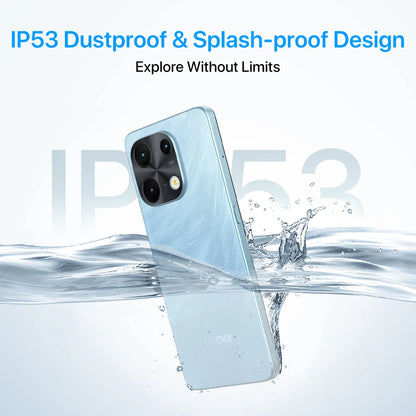 [World Premiere]UMIDIGI Note 100 Android 14 Smartphone 6.8” HD+ 120Hz 50MP Camera 8GB 256GB/6GB 128GB 20W 5000mAh Dual SIM NFC