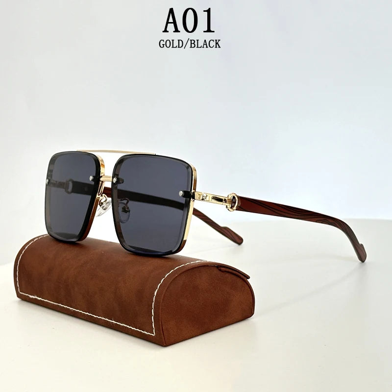 sunglasses for men square sunglasses women trendy luxe vintage fashion glasses retro steampunk shades gafas de sol hombre