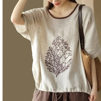 Women's T-shirt Plain Summer Outfit Short Sleeve Graphic Cotton Top Female Korean Reviews Many Clothes Japanese Vintage Fashion