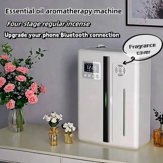 Wall-mounted diffuser hotel perfume hall indoor aromatherapy machine intelligent Bluetooth automatic perfume spray machine home