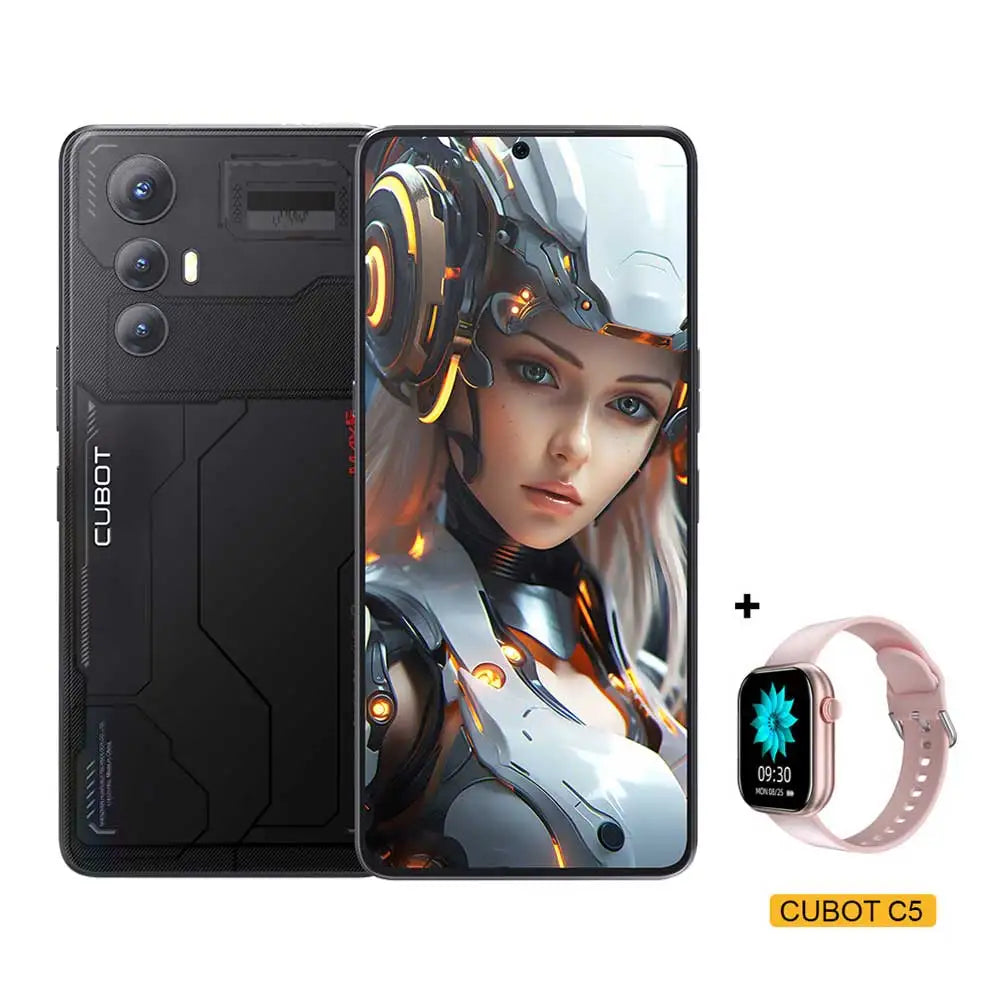 cubot max 5, android smartphone 5g, dimensity 8200,4nm,  3.1ghz, 6.95-inch 144hz large screen, 24+256gb,gaming phone,add to cart