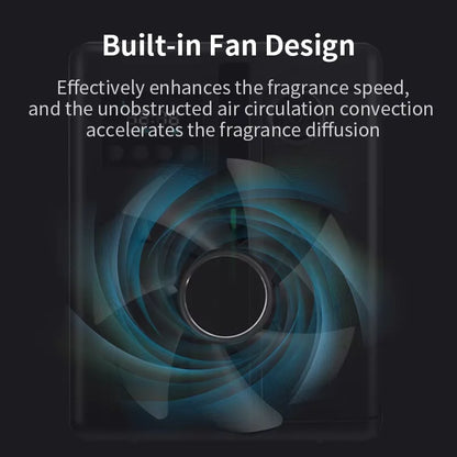 Wall-mounted diffuser hotel perfume hall indoor aromatherapy machine intelligent Bluetooth automatic perfume spray machine home