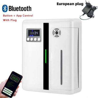 Wall-mounted diffuser hotel perfume hall indoor aromatherapy machine intelligent Bluetooth automatic perfume spray machine home