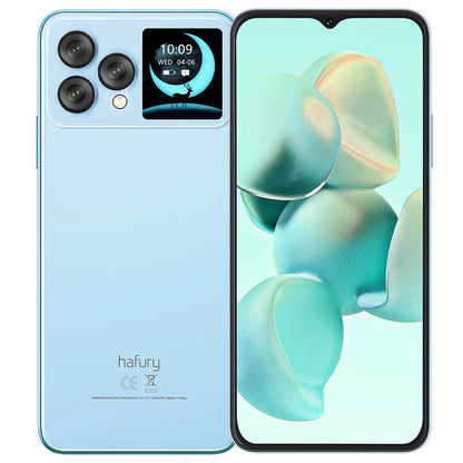 Cubot Hafury V1, Smartphone Android, 16GB RAM(8GB+8GB), 256GB ROM, Dual Screen, 64MP Camera, NFC, Global Version, Dual 4G Phone