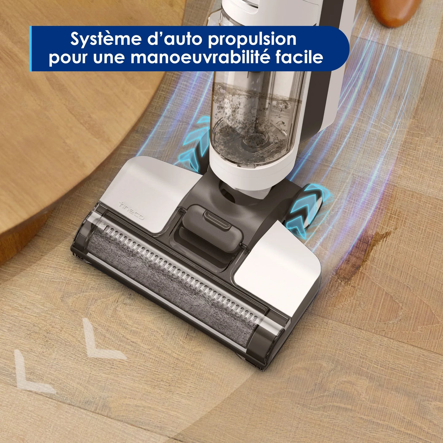 tineco ifloor 3 breeze plus wet dry vacuum cordless floor cleaner and mop one-step cleaning for hard floors