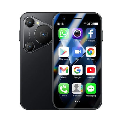 World Premiere SOYES P70 Pro Max Mini Smartphone  Android8.1 3.0 Inches 16GB  2000mAh Face ID Dual SIM Standby Play Store 3G