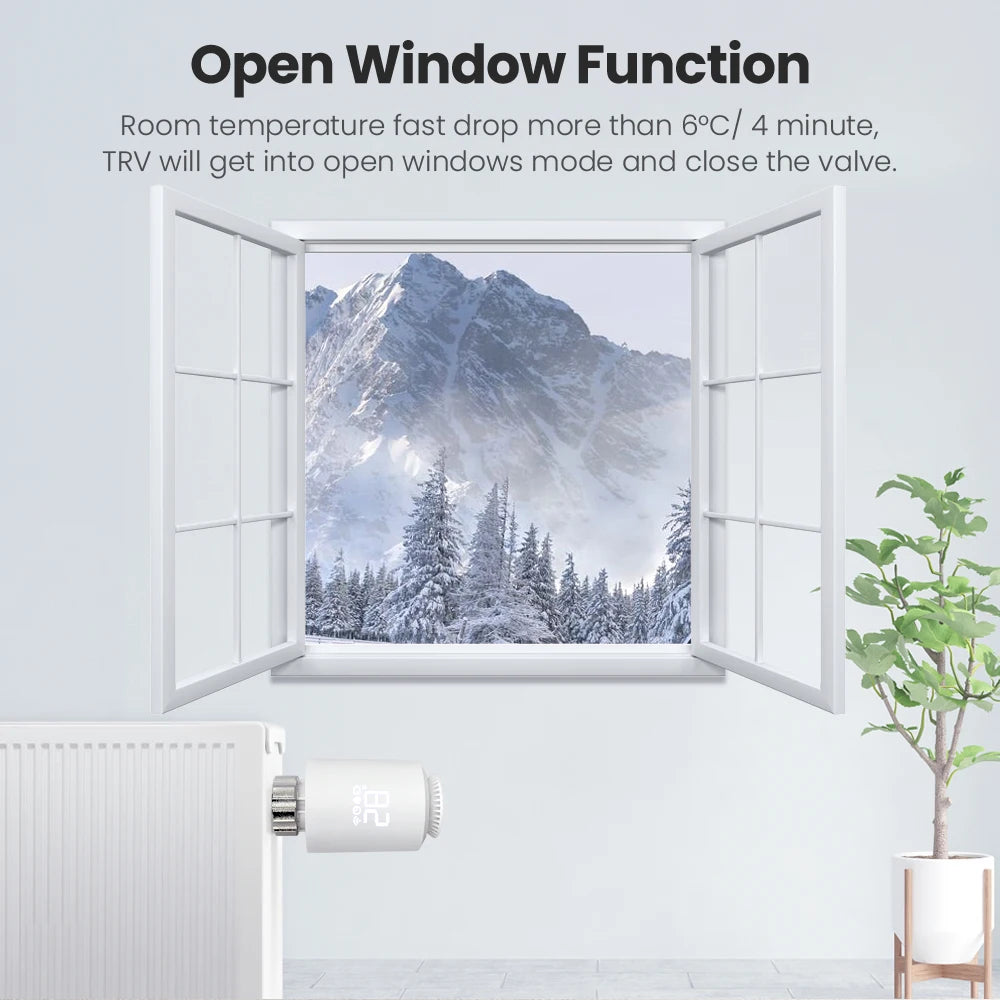 avatto tuya zigbee3.0 smart thermostat radiator actuator trv thermostatic valve controller works with alexa google home alice