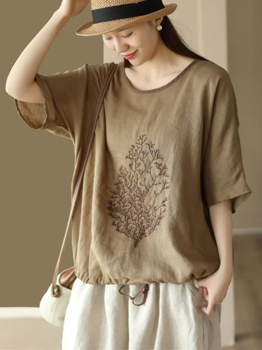 Women's T-shirt Plain Summer Outfit Short Sleeve Graphic Cotton Top Female Korean Reviews Many Clothes Japanese Vintage Fashion