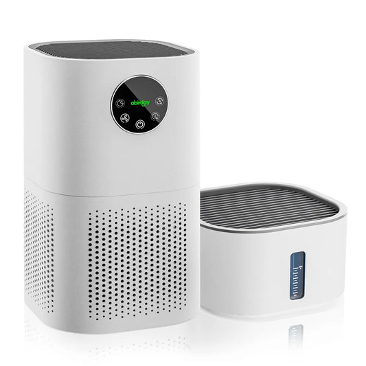 Air Purifier with Humidifier Combo for Home Allergies and Pets Hair, Smokers in Bedroom, H13 True HEPA Filter，2-in-1