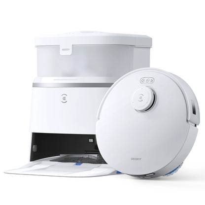 Robot Vacuum Cleaner Ecovacs T30 Pro , Home Appliance,Vacuum and Mop, 5200 mAh,11000Pa Pet Hair Cleaning, 70℃ Hot Water washing