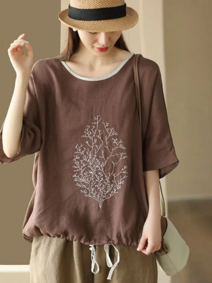 Women's T-shirt Plain Summer Outfit Short Sleeve Graphic Cotton Top Female Korean Reviews Many Clothes Japanese Vintage Fashion